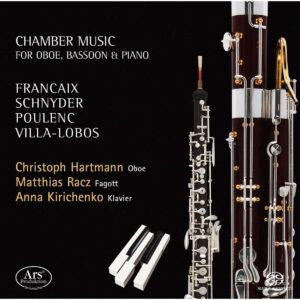 Chamber Music For Oboe, Bassoon & Piano By Francaix, Schnyder A.O.