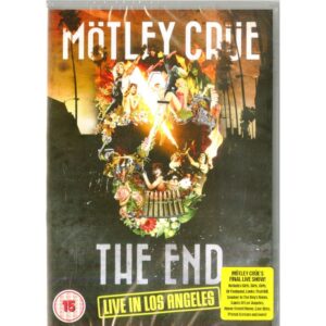 Mötley Crüe The End Live in Los Angeles DVD (Eagle Vision) New and Sealed