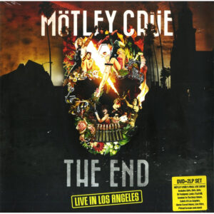 Motley Crue The End Live in Los Angeles 2 Vinyl LP + DVD NEW SEALED