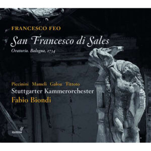 Francesco Feo - San Francesco Di Sales - Oratorio 1734