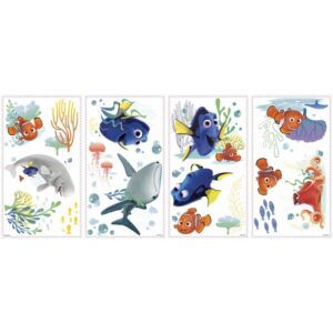 DISNEY: RM DECOR - ALLA RICERCA DI DORY - ADESIVI DA PARETE 4 FOGLI
