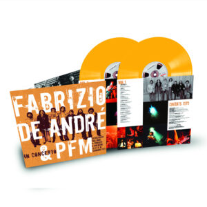Fabrizio De Andre' & P.F.M. In Concerto Doppio Vinile Lp Colorato 180 Grammi