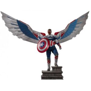 MARVEL: IRON STUDIOS - CAPTAIN AMERICA SAM WILSON - LEGACY REPLICA 1/4 - COMPLE