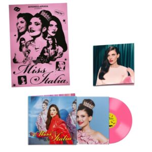 Miss Italia Vinile Lp Colorato Rosa Trasparente Gatefold (Collector’s Edition Numerato e Limitato)