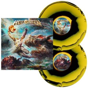Giants & Monsters - 2Lp - Giant black yellow double vinyl with etching on side-D incl. Bonus Track Ltd. Ed.