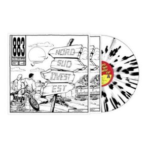 Nord Sud Ovest Est (Original Version 1993) Vinile Lp 180 Gr. Colorato Bianco e Nero Splatter
