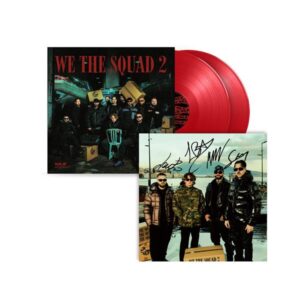 We The Squad Vol.2 Vinile Lp Colorato Rosso Autografato