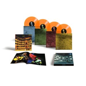 Giro D'Italia (Semi Acustico) Cofanetto 4 x Vinili Lp Colorati Arancione Trasparente