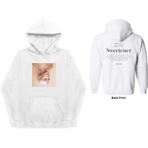 ARIANA GRANDE: SWEETENER (BACK PRINT) (FELPA CON CAPPUCCIO UNISEX TG. S)