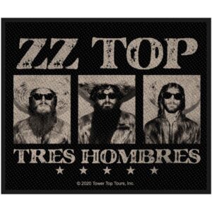 ZZ TOP: TRES HOMBRES STANDARD PATCH (TOPPA)