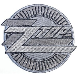 ZZ TOP: METALLIC LOGO STANDARD PATCH (TOPPA)