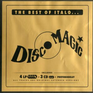 THE BEST OF ITALO...DISCOMAGIC - 4LP+3CD