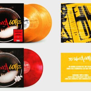 60 Hz Doppio Vinile Lp Colorato Trasparente Fumè Arancione + Vinile Lp Colorato Marmorizzato Rosso