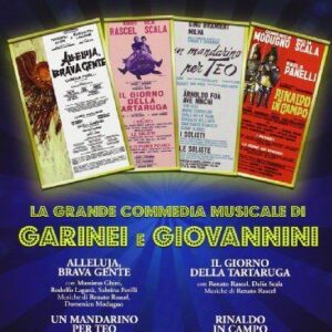 GARINEI E GIOVANNINI - LA GRANDE COMMEDIA MUSICALE #02 (4 DVD)