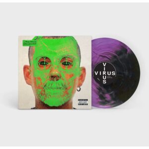 VIRUS - 2LP PURPLE / BLACK MARBLE VINYL SIGNED LTD.ED.