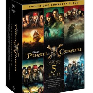 PIRATI DEI CARAIBI COLLECTION 1-5 (5 DVD)