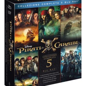 PIRATI DEI CARAIBI COLLECTION 1-5 (5 BLU-RAY)