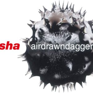 AIRDRAWNDAGGER -COLOURED- / 180GR./TRIFOLD SLEEVE/1500 CPS ON TRANSLUCENT RED V