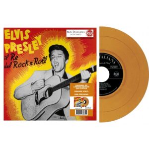 EP ETRANGER N°15 - IL RE DEL ROCK'N'ROLL (ITALIE) - LIMITED 7" ORANGE VINYL