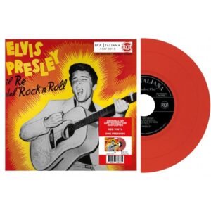EP ETRANGER N°15 - IL RE DEL ROCK'N'ROLL (ITALIE) - LIMITED 7" RED VINYL