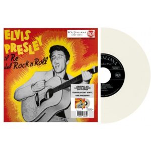 EP ETRANGER N°15 - IL RE DEL ROCK'N'ROLL (ITALIE) - LIMITED 7" TOTAL CLEAR VINYL