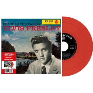 EP ETRANGER N°16 - PEACE IN THE VALLEY (US) - LIMITED 7" RED VINYL