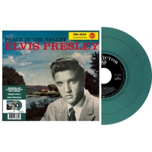 EP ETRANGER N°16 - PEACE IN THE VALLEY (US) - LIMITED 7" TOTAL CLEAR VINYL