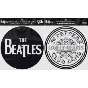 BEATLES (THE): DROP T LOGO & SGT PEPPER DRUM (TAPPETINO PER GIRADISCHI)