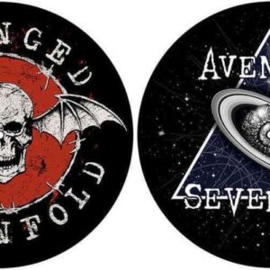 AVENGED SEVENFOLD: SKULL / SPACE (TAPPETINO PER GIRADISCHI)