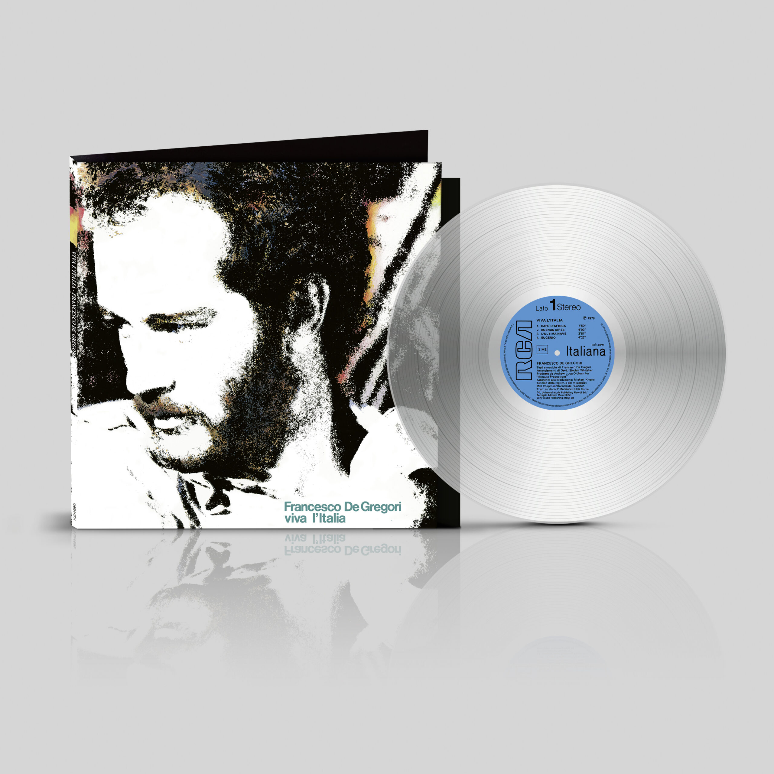Viva l'Italia - Lp 180 Gr. Clear Vinyl 24 Bit/192KHz 500 copie Numerate exitmusic.it Esclusive Ltd. Ed.