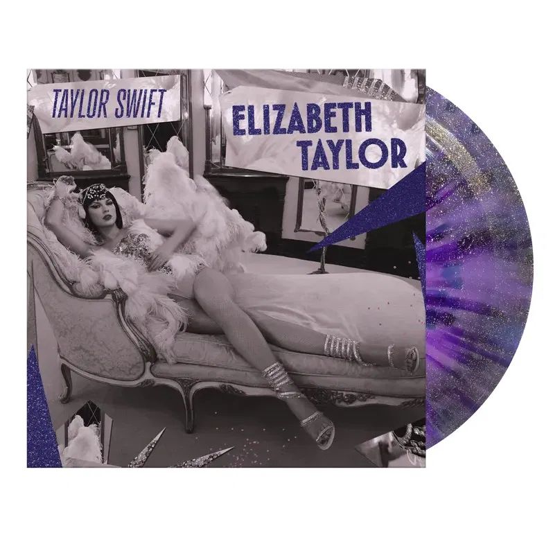 Elizabeth Taylor - Cry in My Eyes Violet Glitter 7" (Rsd 2026)
