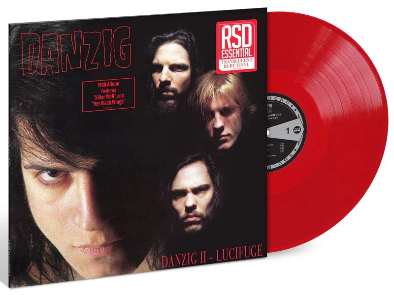 Danzig II Lucifuge Translucent Ruby Vinyl Exclusive Ltd. Ed. RSD Essential