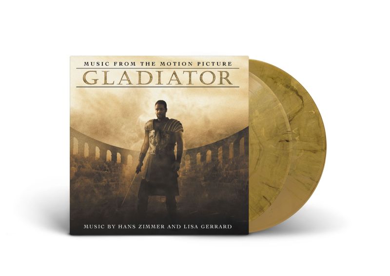 Gladiator 2Lp Gold Marble Vinyl Exclusive Ltd. Ed.