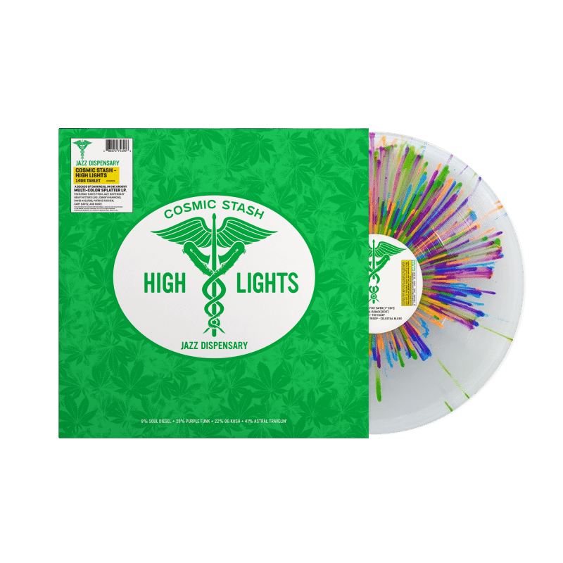 Jazz Dispensary - Cosmic Stash: HighLights Four Color Splattered Vinyl - Egea Exclusive Ltd. Ed.
