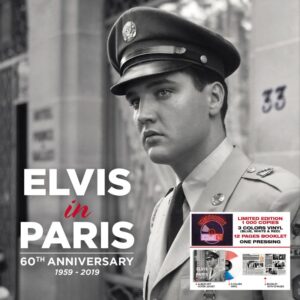 60TH ANNIVERSARY ELVIS IN PARIS - RSD - BLUE,RED & WHITE ALBUM