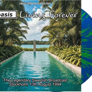 Living Forever (Blue & Green Splatter Vinyl)
